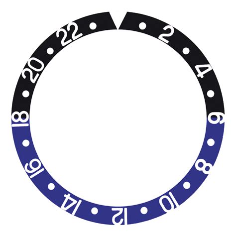 bezel insert aluminum for rolex batman black blue|rolex bakelite master bezel.